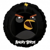 Шарик "Angry Birds Bomb" черный