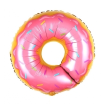 Шар "Пончик розовый" 78 см