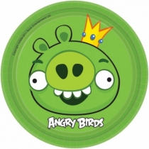 Тарелки "Angry birds" 6шт