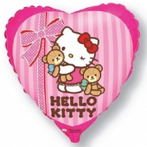 Шарик "Hello Kitty" с мишкой