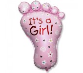 Шар "Ножка девочки" 81см