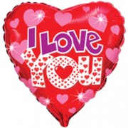 Шар "I love you"