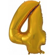 Шар "Цифра 4" 90 см