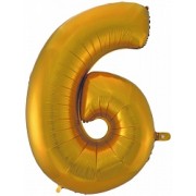 Шар "Цифра 6" 90 см