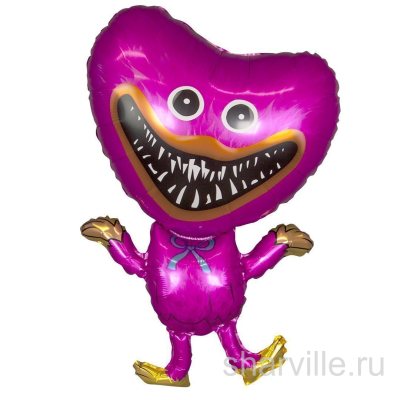 Фигура Кисси Мисси из Poppy Playtime 61 на 62 см, розовая с фуксией